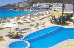 Mykonos palace hotel in Mykonos island - Swimming pool