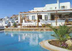 Semeli hotel  in Mykonos island - Pool 