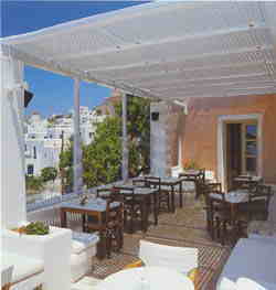 Semeli hotel  in Mykonos island - Restaurant