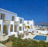 Dorion hotel in Mykonos island , Cyclades, Greece