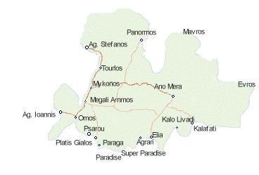  Mykonos Map 