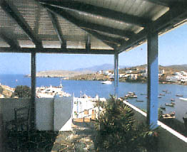 Porto Klaras in Kythnos island, Cyclades, Greece