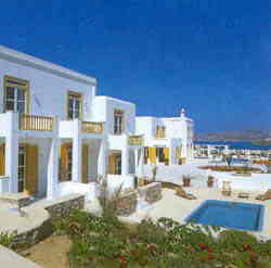 Dorion hotel in Mykonos island , Cyclades, Greece