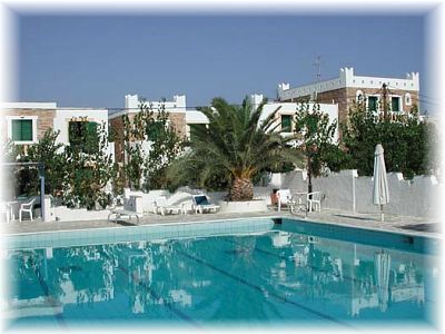 Naxos Beach I Hotel. View of the pool.