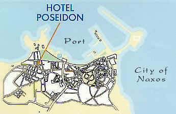 Location of Hotel Poseidon (14126 bytes)