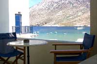 Tzannis Aglaia Pension is located in Kamares, Sifnos island, Cyclades, Greece.