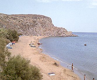 Anafi island in Cyclades - Greece.