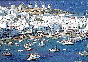 Mykonos windmills.