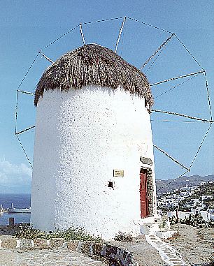 Agricultural Museum of Myconos, housed in a converted windmill.